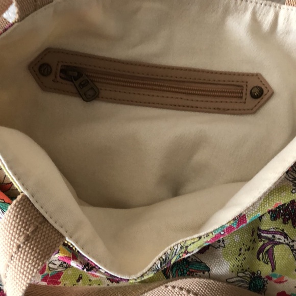 Sakroots Floral Koi Tote Bag - Picture 6 of 8